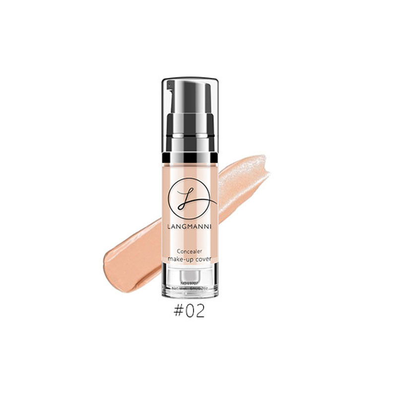 Liquid Foundation Concealer – Natural Look, Full Coverage - Image 5