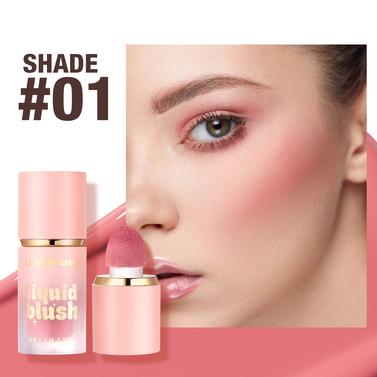 Natural Glow Liquid Blusher - Image 2