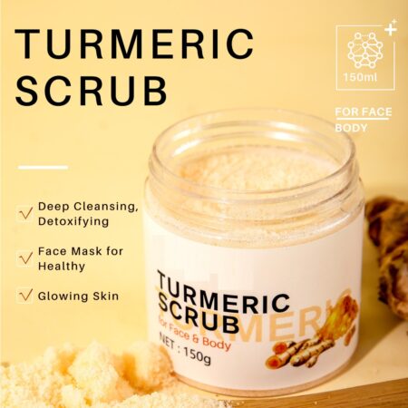 Turmeric Body Scrub – Soft & Radiant Skin