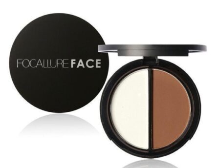 Two-in-One Bronzer and Highlighter Palette