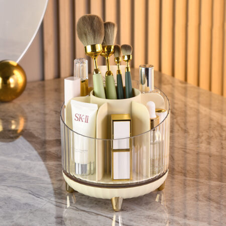Rotating Cosmetics Organizer - Modern and Minimalist