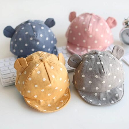 Cute Baby Summer Cap - Breathable Cartoon Design