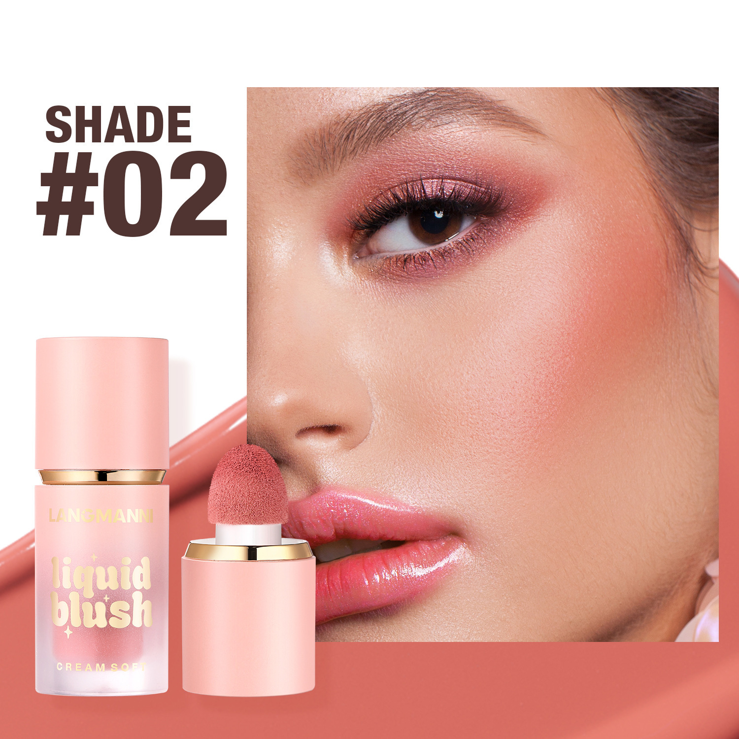 Natural Glow Liquid Blusher - Image 3