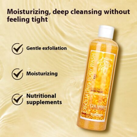 Apricot Scrub Shower Gel – Deep Cleansing & Skin Softening
