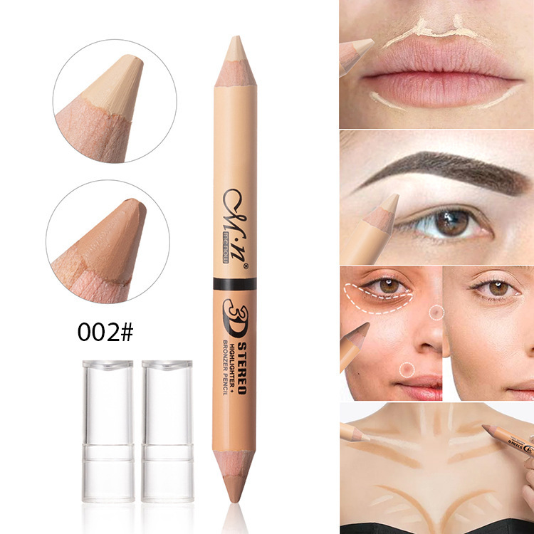 All-in-One Dual Makeup Pen – Concealer + Highlighter, Waterproof & Skin Brightening - Image 3