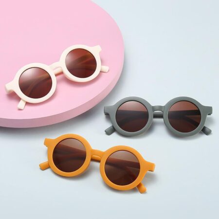 Trendy Round Frame Sunglasses