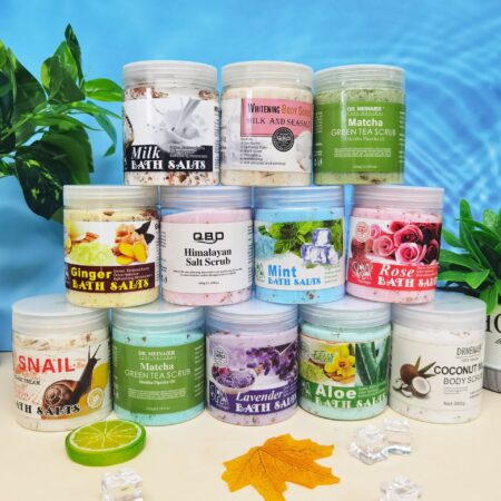 Bath Salts – Cleansing, Exfoliating & Relaxing Spa Soak