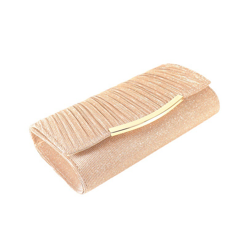 Elegant Evening Clutch – Women’s Solid Colour Flap Purse with Chain Strap - Image 4