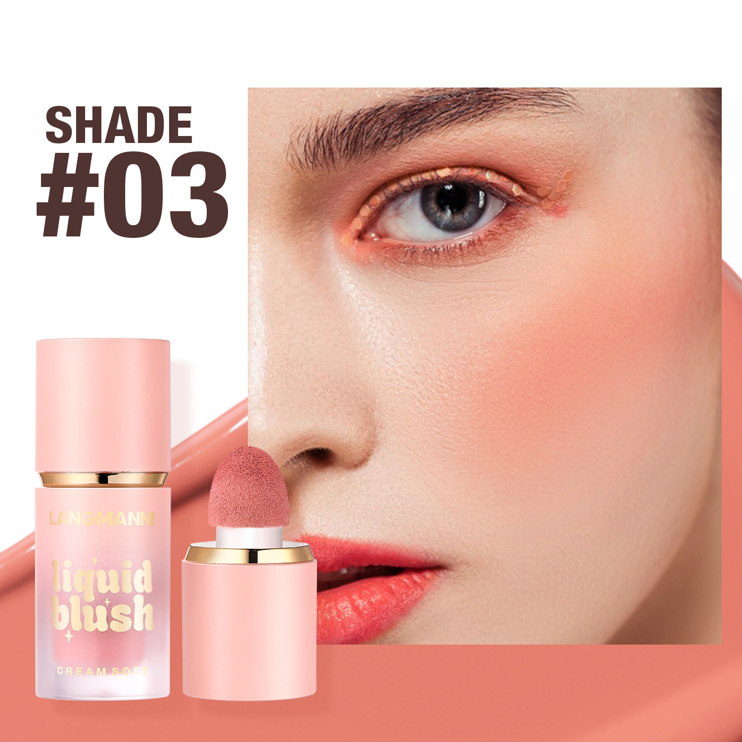 Natural Glow Liquid Blusher - Image 4