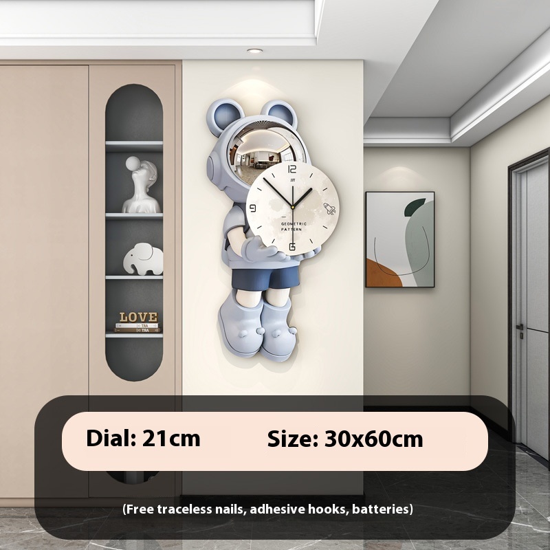 Astronaut Clock Wall Clock Living Room Modern Home - Image 6