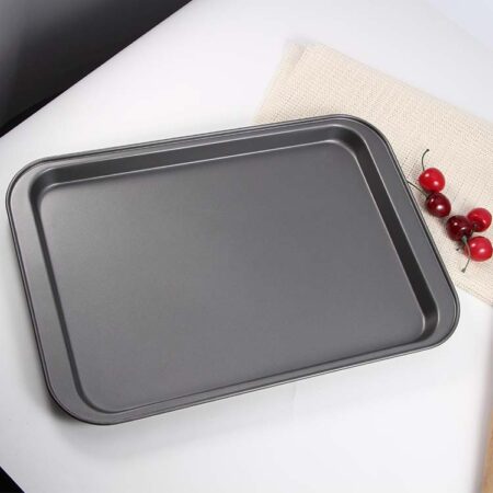 Durable Dry Oven Pan – Perfect for Pizza, Fish & Baking