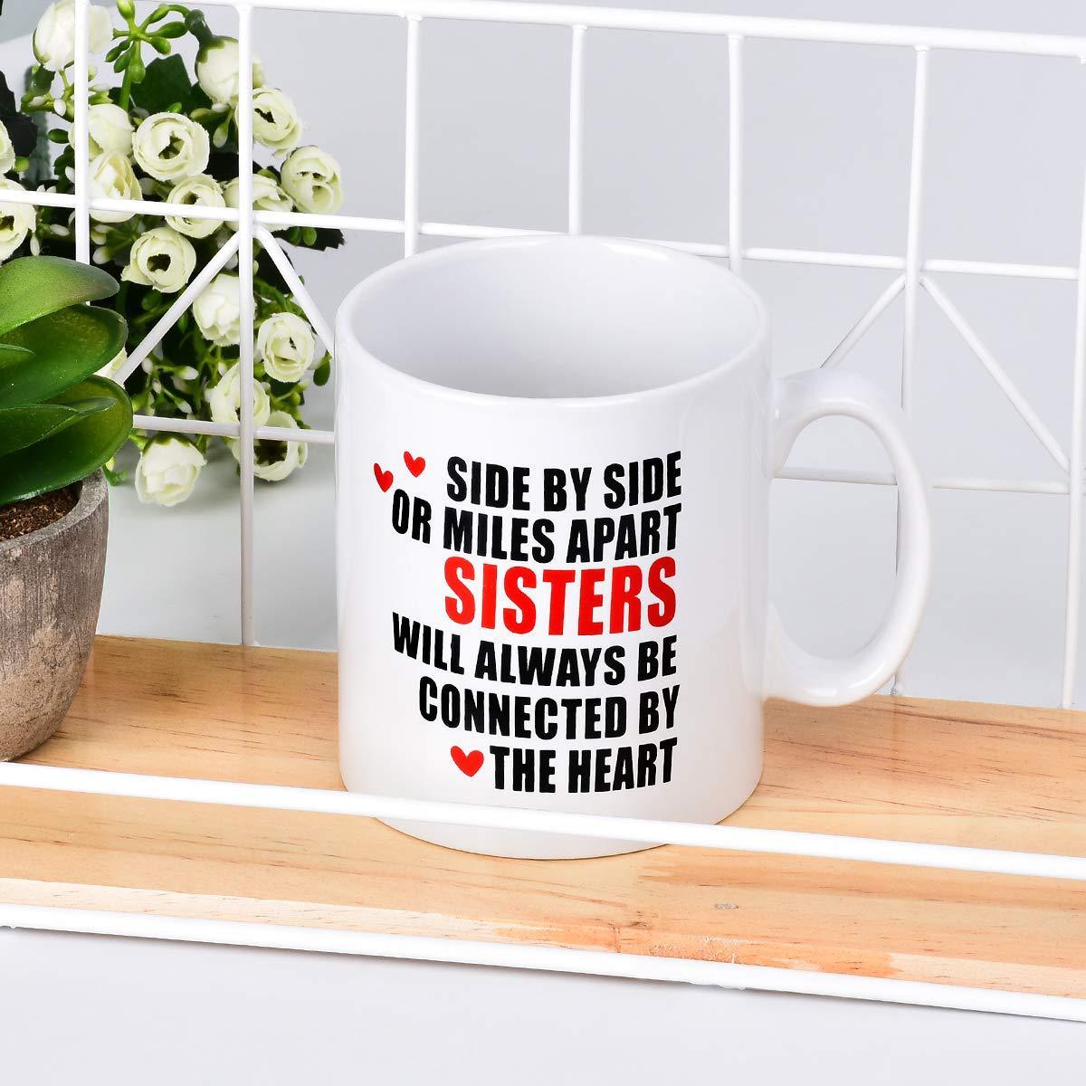 Sister Bond Coffee Mug – Elegant Ceramic Cup for Daily Use - Image 4