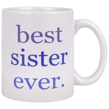 Sister Bond Coffee Mug – Elegant Ceramic Cup for Daily Use