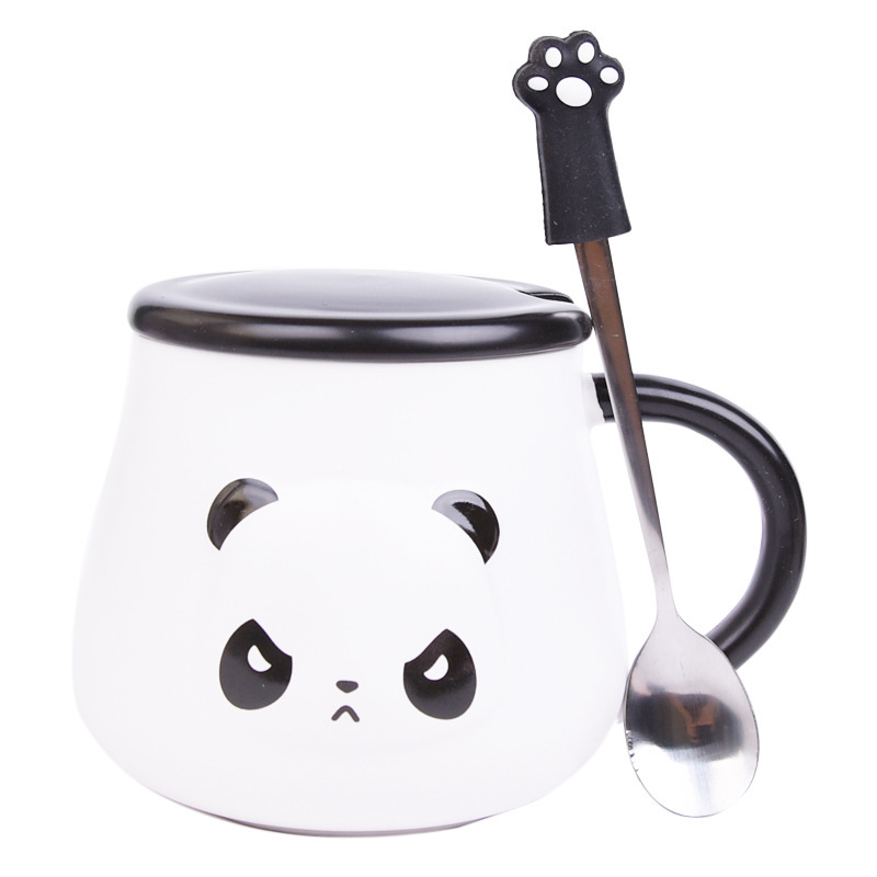 Large Capacity Panda Ceramic Mug - Image 5