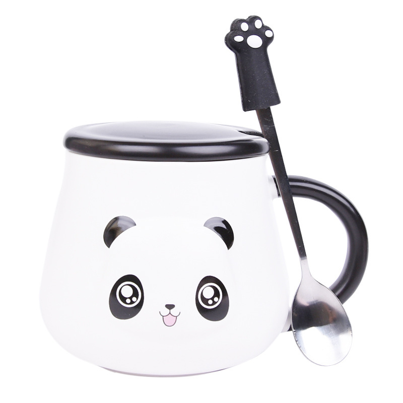 Large Capacity Panda Ceramic Mug - Image 7