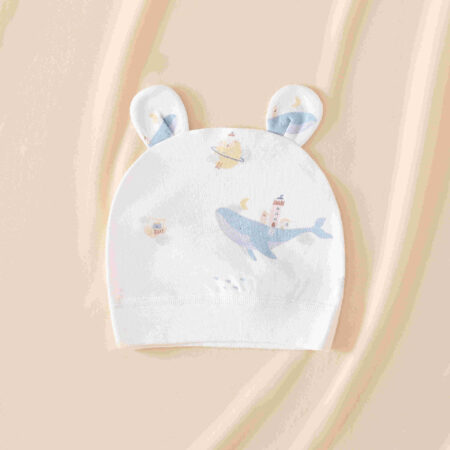 Double-Layer Cotton Hat – Soft Protective Design