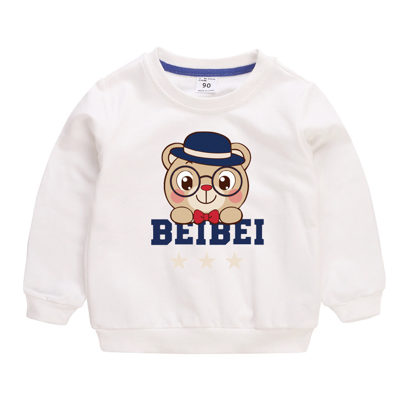 Children’s Cotton Cartoon Pullover Sweater - Image 6