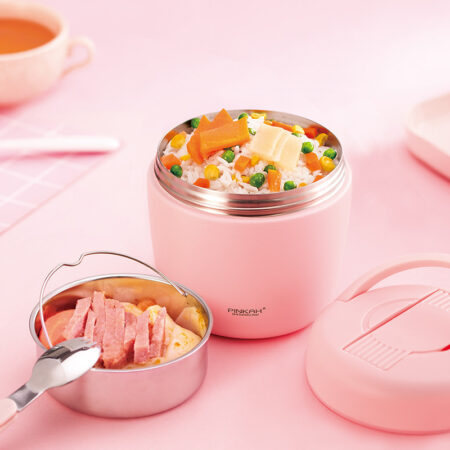 Double-Layer Stainless Steel Lunch Box