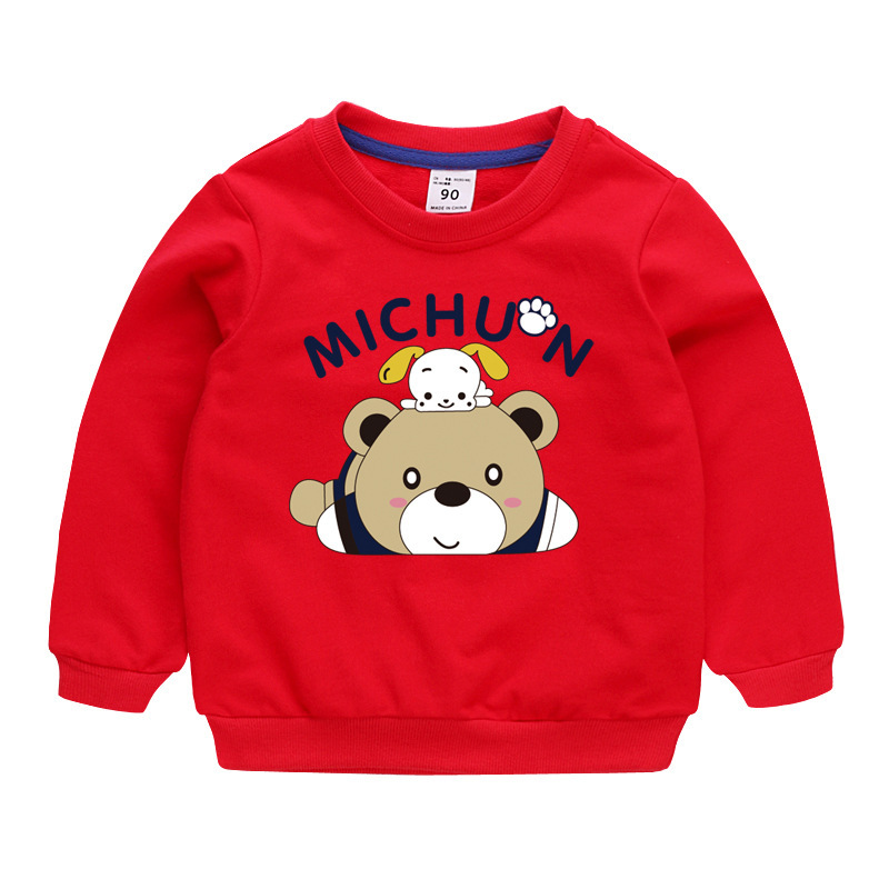 Children’s Cotton Cartoon Pullover Sweater - Image 10