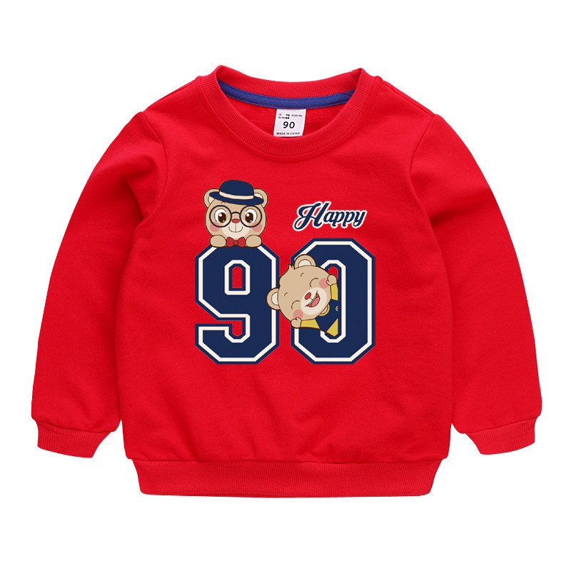 Children’s Cotton Cartoon Pullover Sweater - Image 4