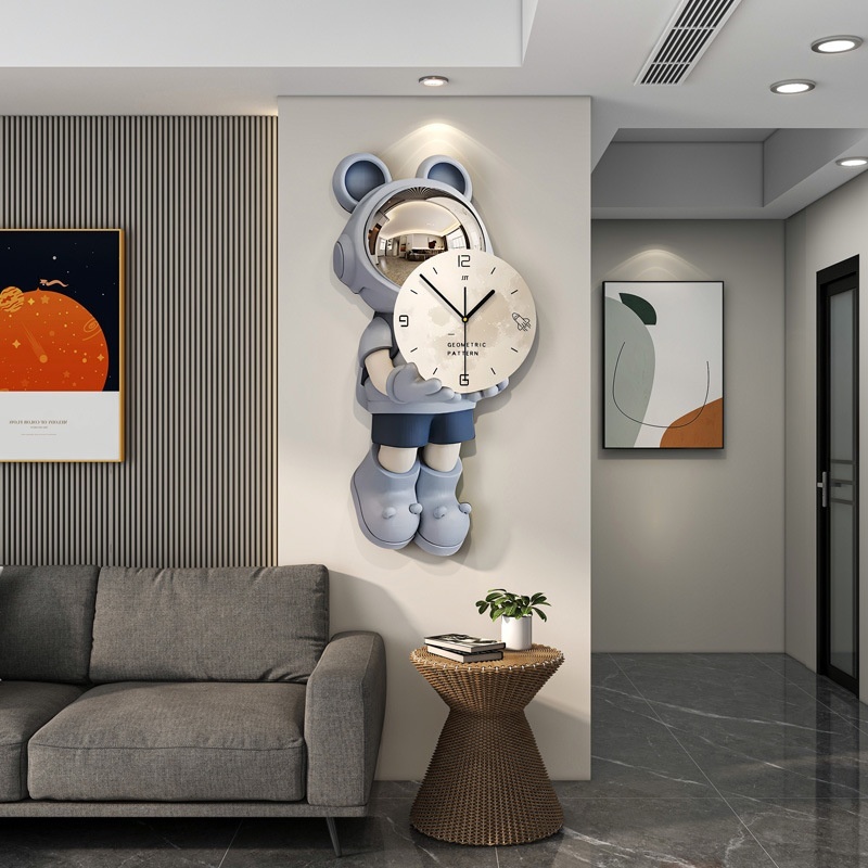Astronaut Clock Wall Clock Living Room Modern Home - Image 3