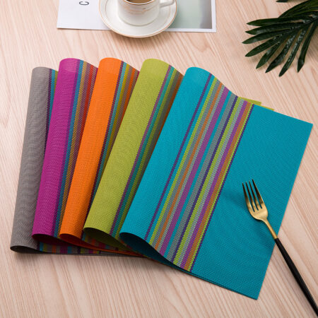 Vibrant Table Placemats – Heat-Resistant, Non-Slip Mats for Dining