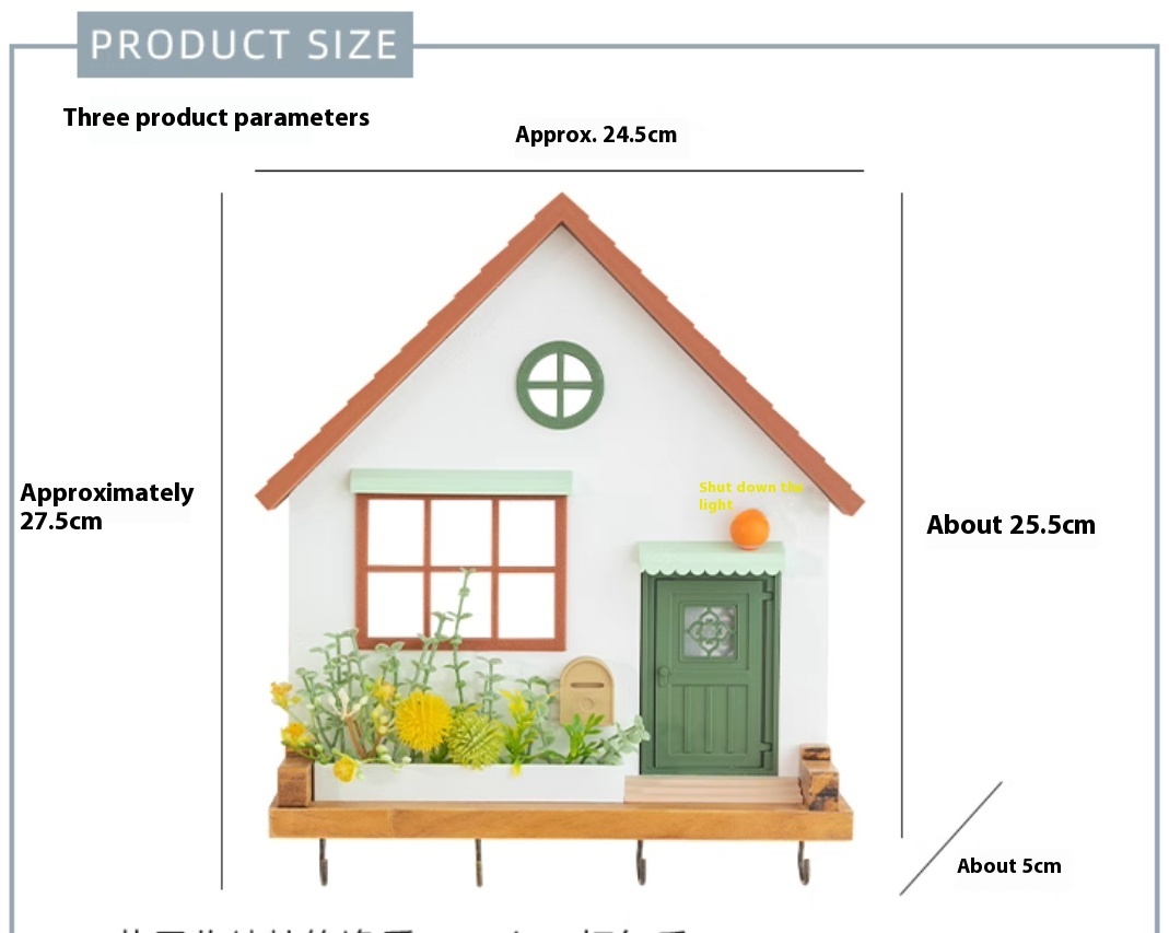 Wall Art Hat Key Storage Rack Hook - Image 7