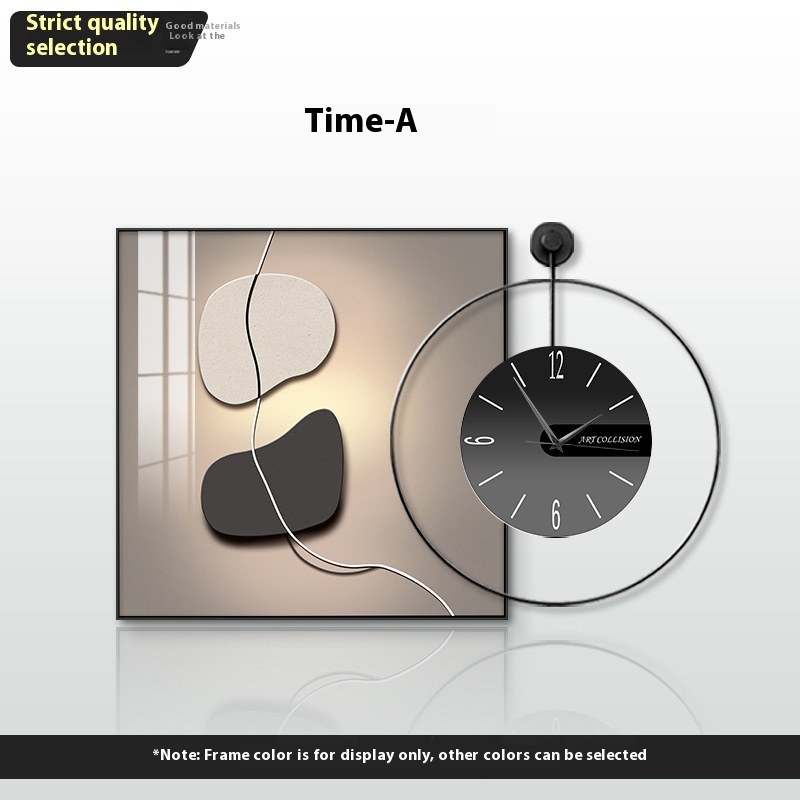 Fashion Elegant Mute Clock Painting - Image 10