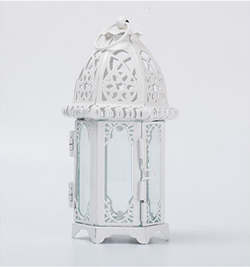 Vintage Moroccan Metal Candle Lantern - Image 5