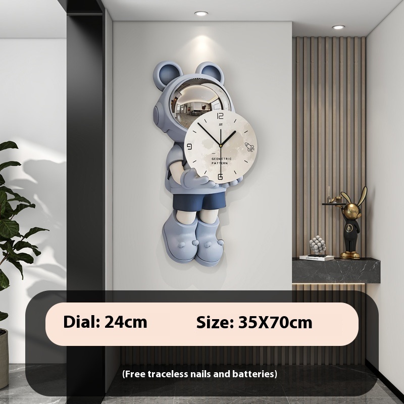 Astronaut Clock Wall Clock Living Room Modern Home - Image 7