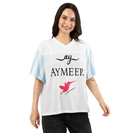 Boxy Sports Jersey – Breathable Mesh Performance Top