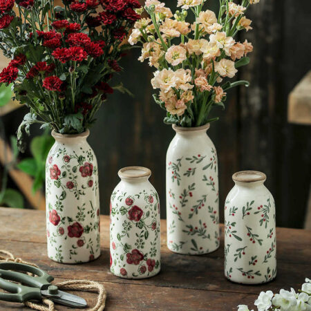 Simple Style Ceramic Vase Retro