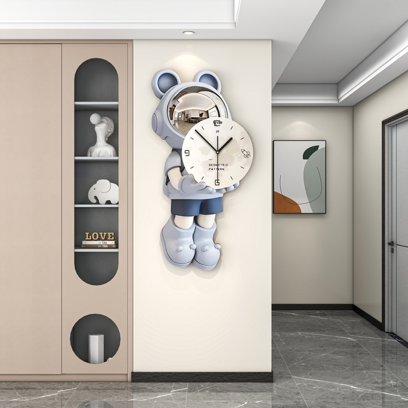 Astronaut Clock Wall Clock Living Room Modern Home - Image 4