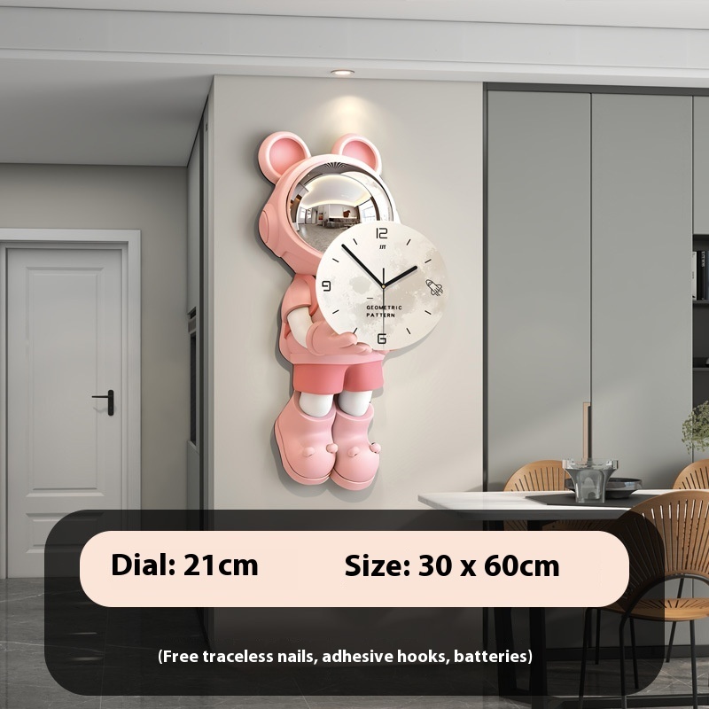 Astronaut Clock Wall Clock Living Room Modern Home - Image 8