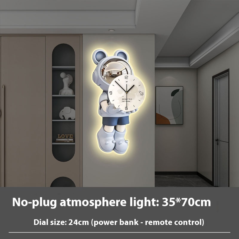 Astronaut Clock Wall Clock Living Room Modern Home - Image 10