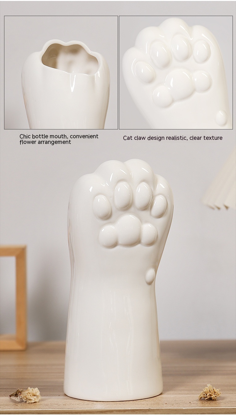 Simple Ceramic Vases Home Furnishings Living Room Flower Arrangements - Image 9