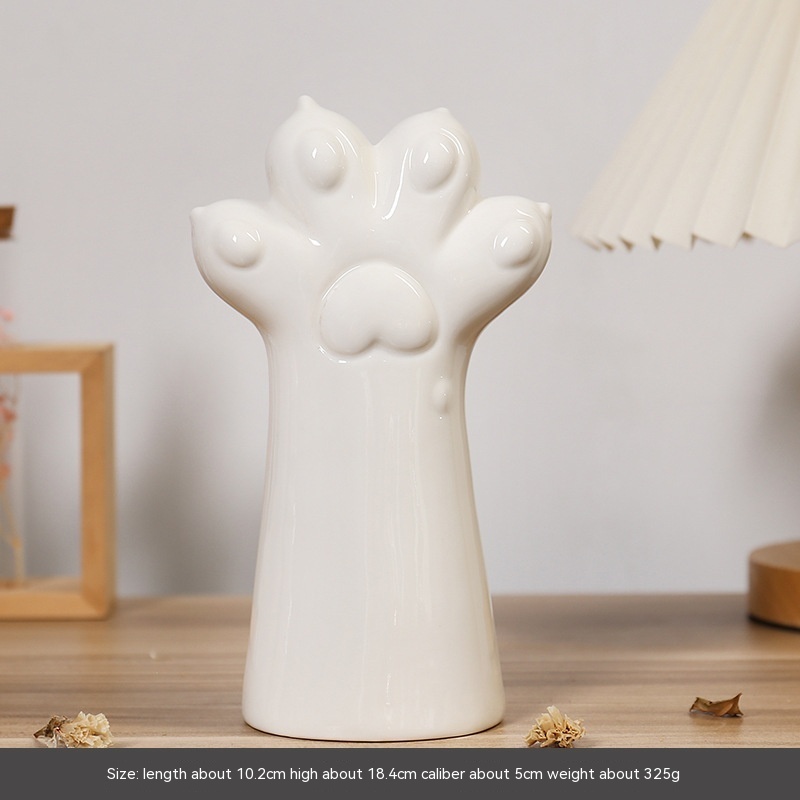 Simple Ceramic Vases Home Furnishings Living Room Flower Arrangements - Image 5