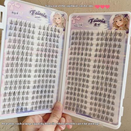 Sunflower Eyelash Book Single Cluster Natural Fine Stem False Eyelashes