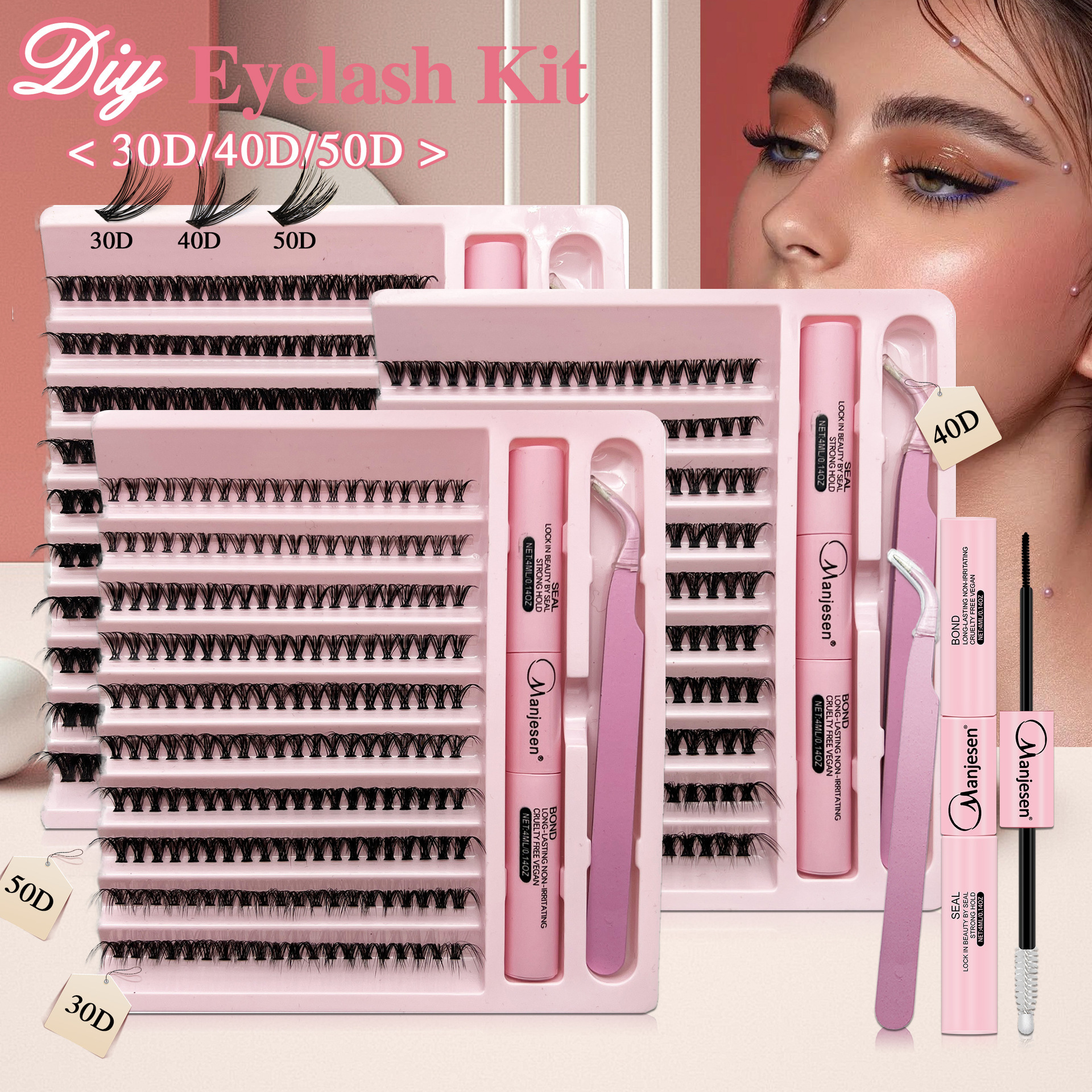 Large Capacity Eyelash Book Extension - False Eyelashes Suit