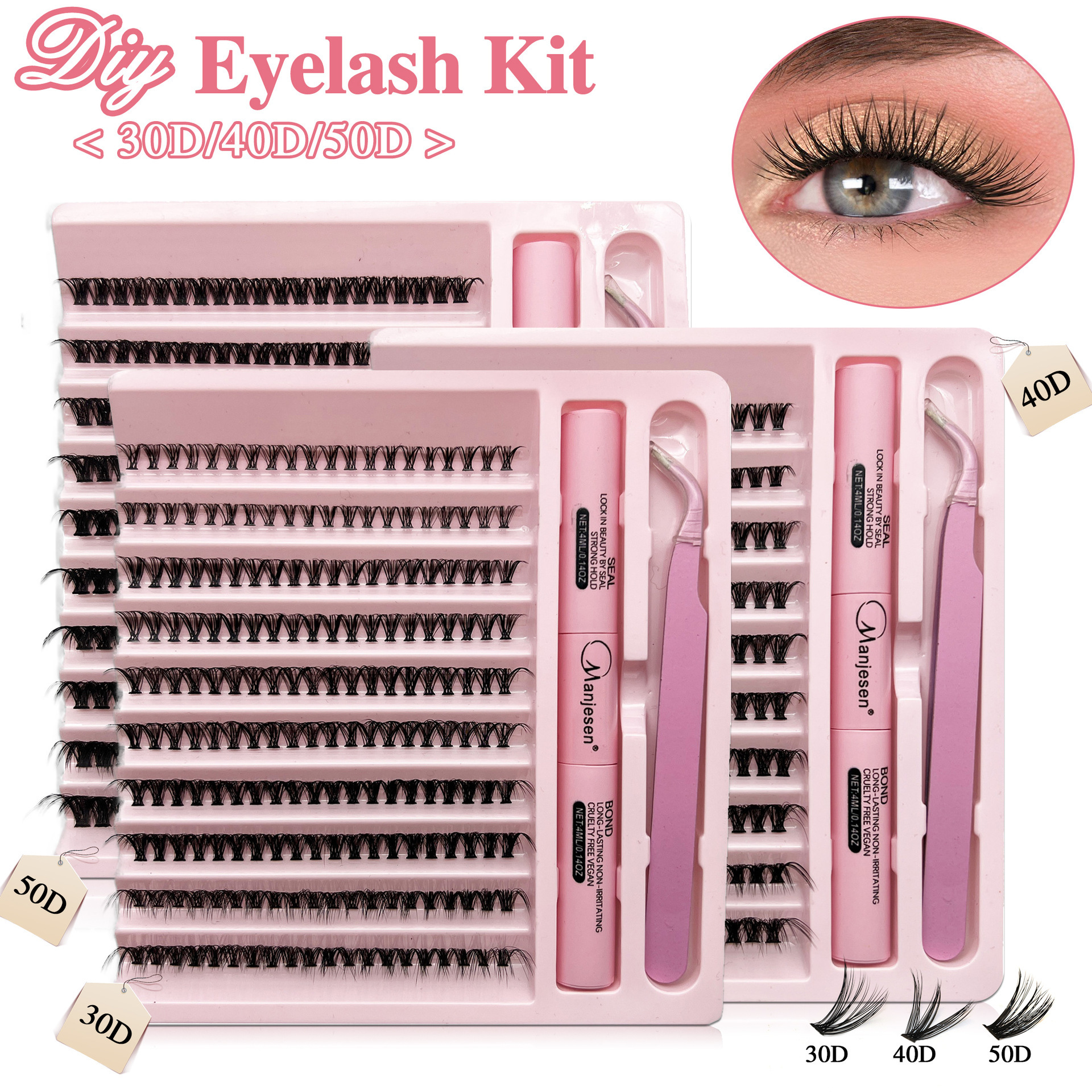 Large Capacity Eyelash Book Extension - False Eyelashes Suit - Image 3