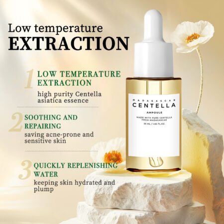 Madagascar Centella Asiatica Facial Serum – 55ml | Deep Hydration & Skin Repair Essence